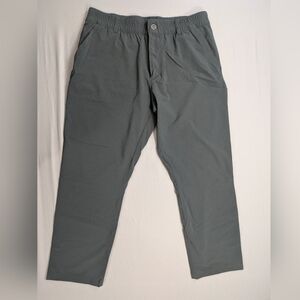 KUHL Navigatr Hiking Pants Mens 38x27 (Hemmed) Gray Durable Water Repellent